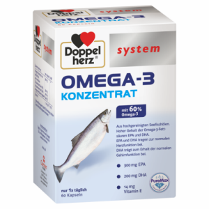 DOPPELHERZ Omega-3 Konzentrat system Kapseln